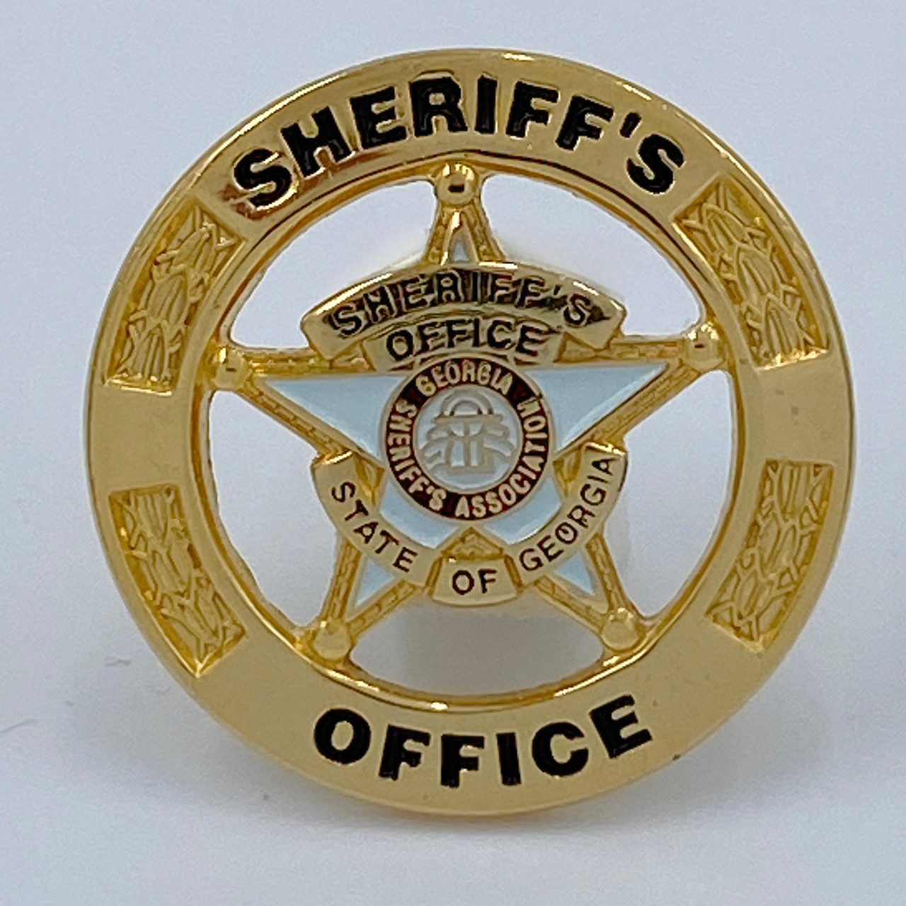 Georgia Sheriff's Lapel Pin - CopShop.com