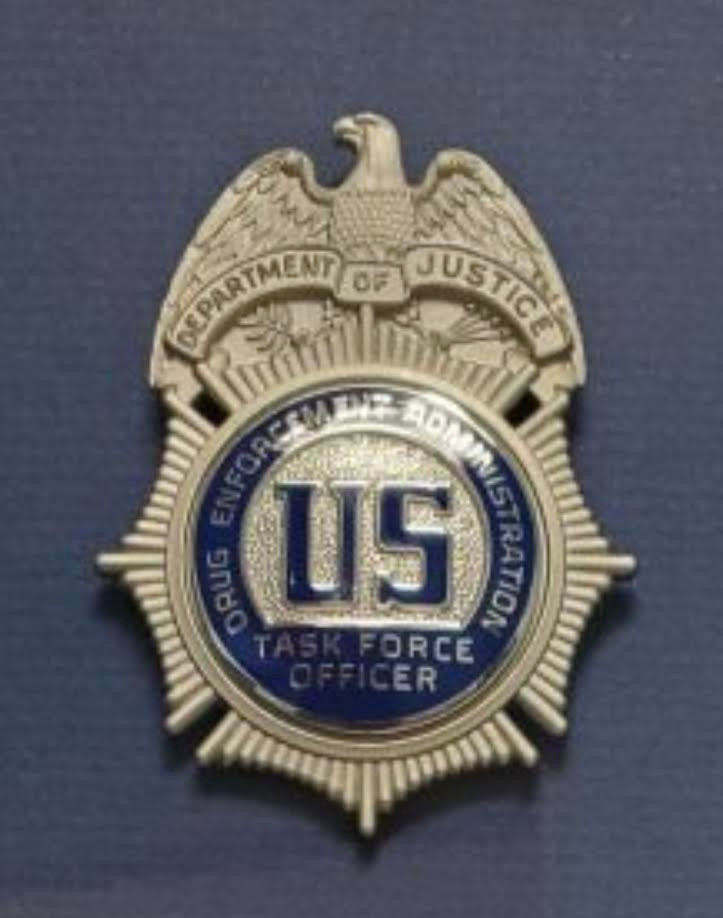D.E.A. タスクフォースバッジ リッチモンド DEA Task Force Officer Badge - CopShop.com