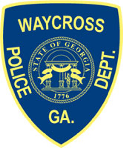 Waycross Police Department Patch Plaque