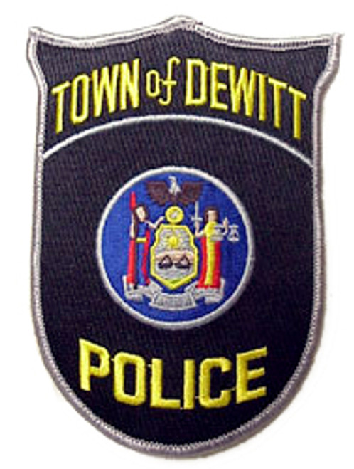 Dewitt Police 4" Old Style Patch
