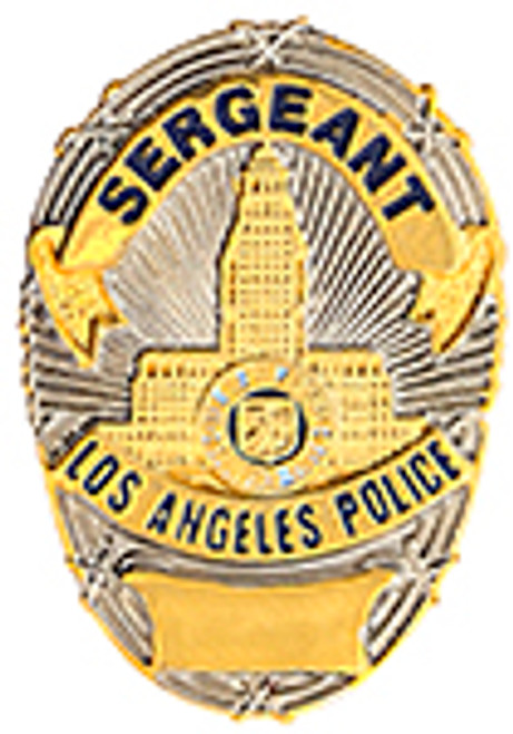 LOS ANGELES POLICE DEPARTMENT SERGEANT LAPEL PIN