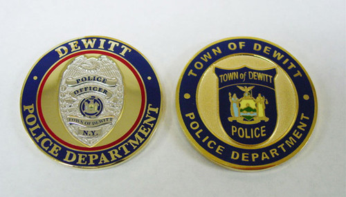 DeWitt Police Department Coin
