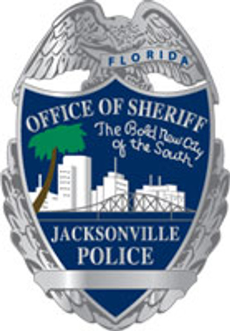 Jacksonville Silver Badge Plaque (All sizes)