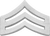 Sergeant Chevrons - Large 1 1/4"