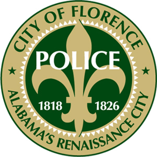 Florence Police Department Patch Plaque