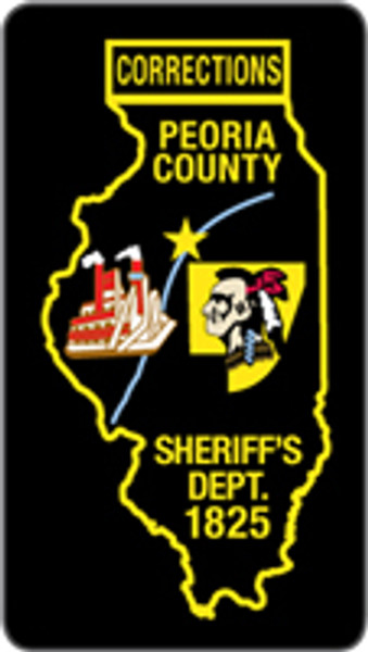 Peoria Corrections Patch Plaque