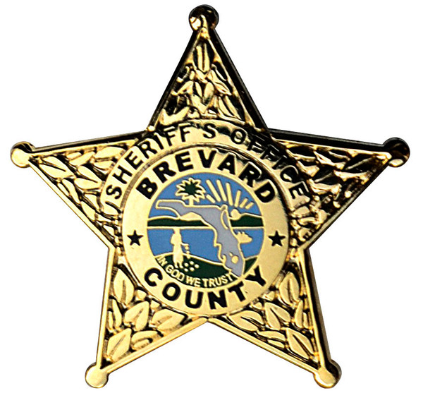 BREVARD COUNTY SHERIFF'S OFFICE BADGE LAPEL PIN