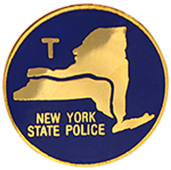 NEW YORK STATE POLICE TROOP T Lapel Pin