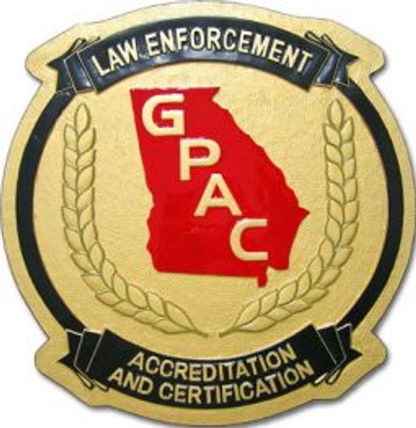 GPAC Law Enforcement Accreditation And Certification Plaque (All sizes)