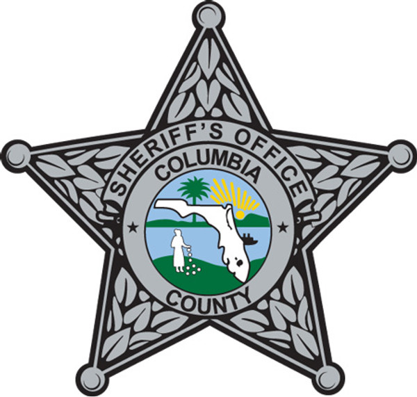 Columbia County Sheriff's Silver Star Plaque (All sizes)