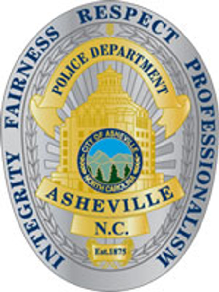 Asheville Police Principles Badge Plaque (All sizes)