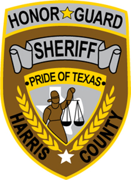 Harris County Sheriff's Office Honor Guard Plaque (All sizes)