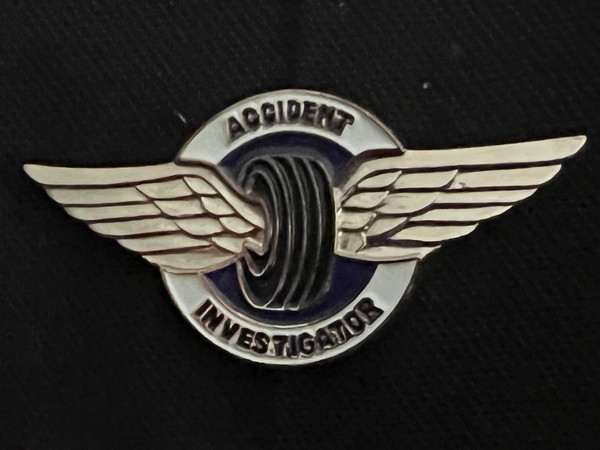 Accident Investigator Pin