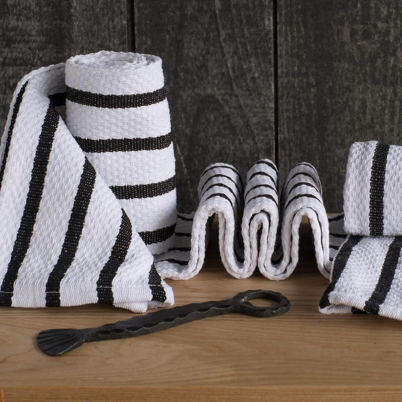 Now Designs Basketweave Kitchen Towel - Thumbnail 3
