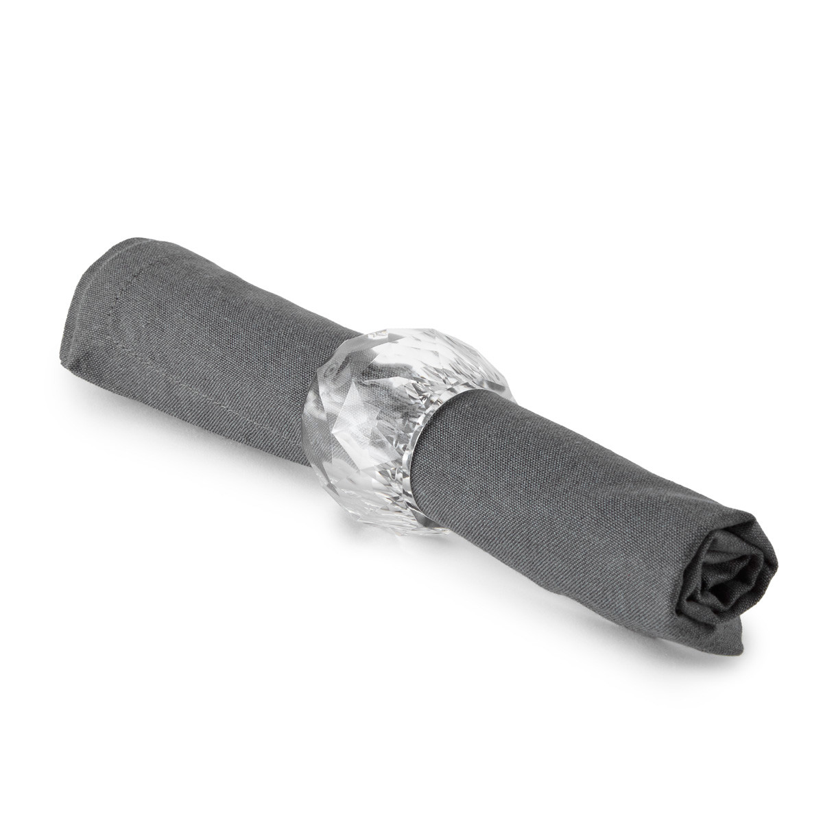 Huang Acrylic Napkin Rings - Sparkling, Set of 4 - Thumbnail 2