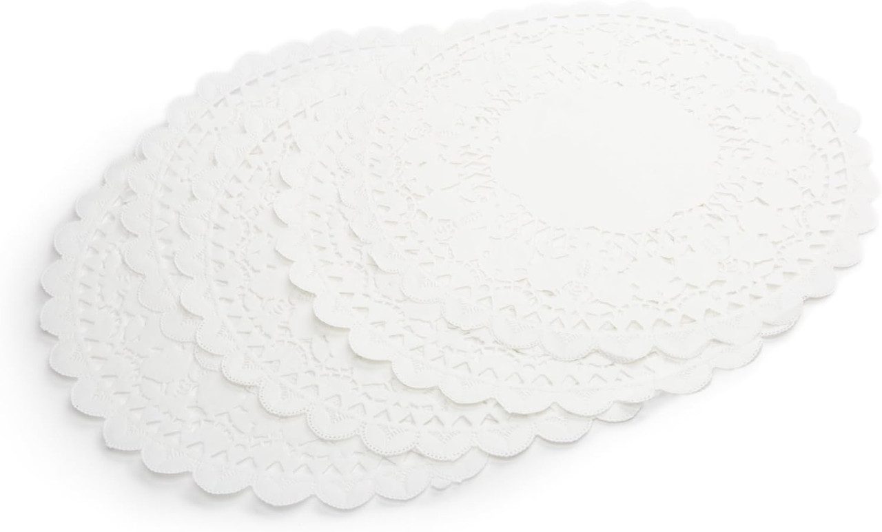 Fox Run 12" Paper Lace Doilies