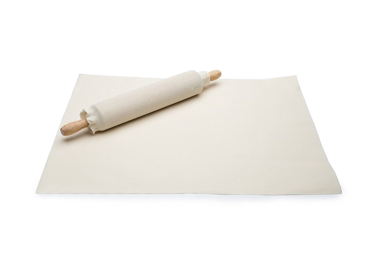 Fox Run Pastry Cloth and Rolling Pin Cover - Thumbnail 5