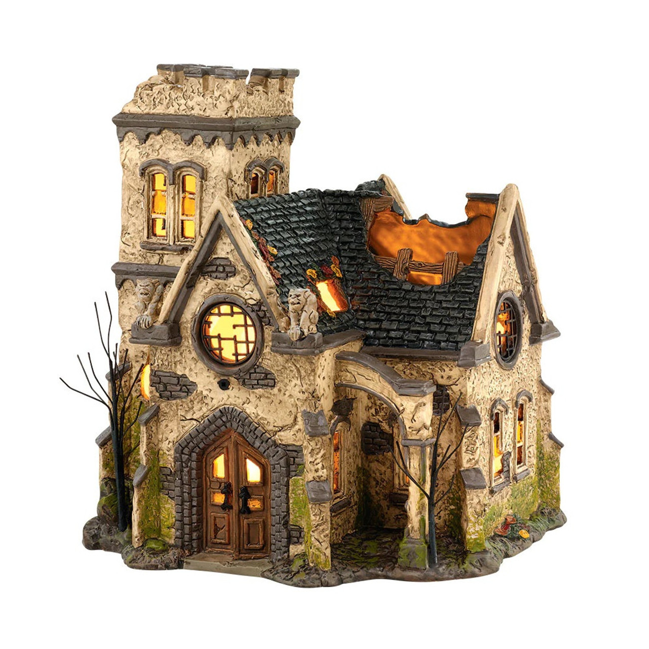 Department 56 Halloween Village, The Haunted Church (4036592)