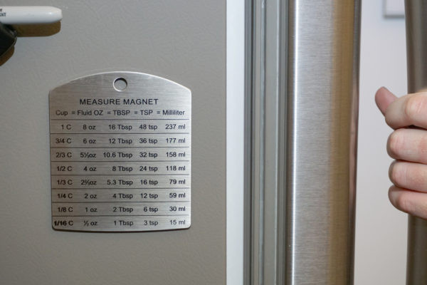 RSVP International Measure Conversion Magnet - Thumbnail 3