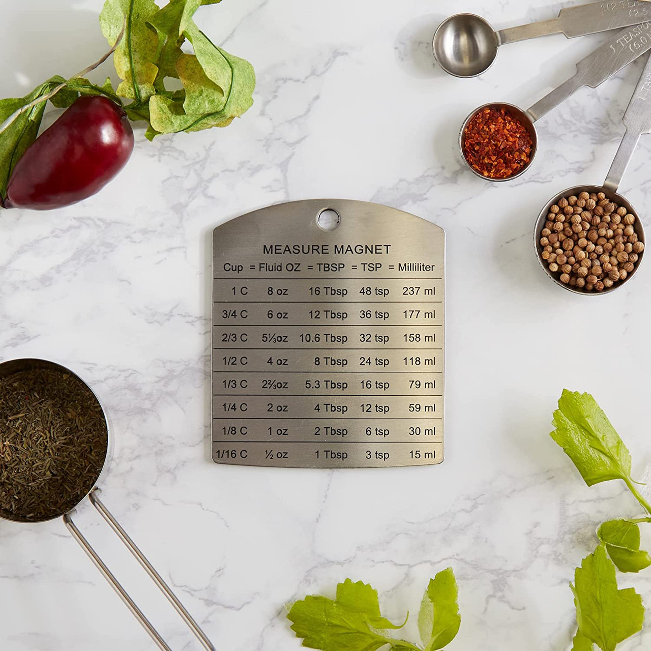 RSVP International Measure Conversion Magnet - Thumbnail 2
