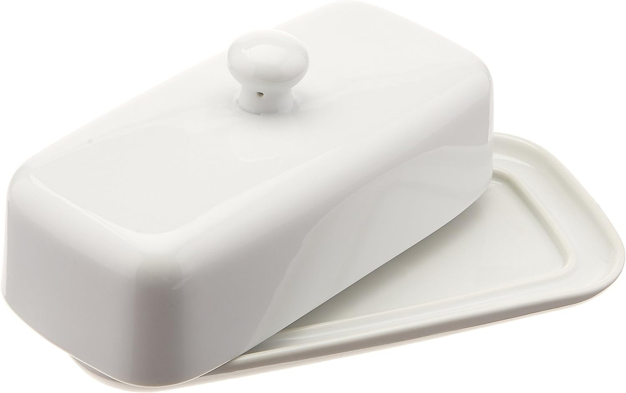 HIC Porcelain Butter Dish