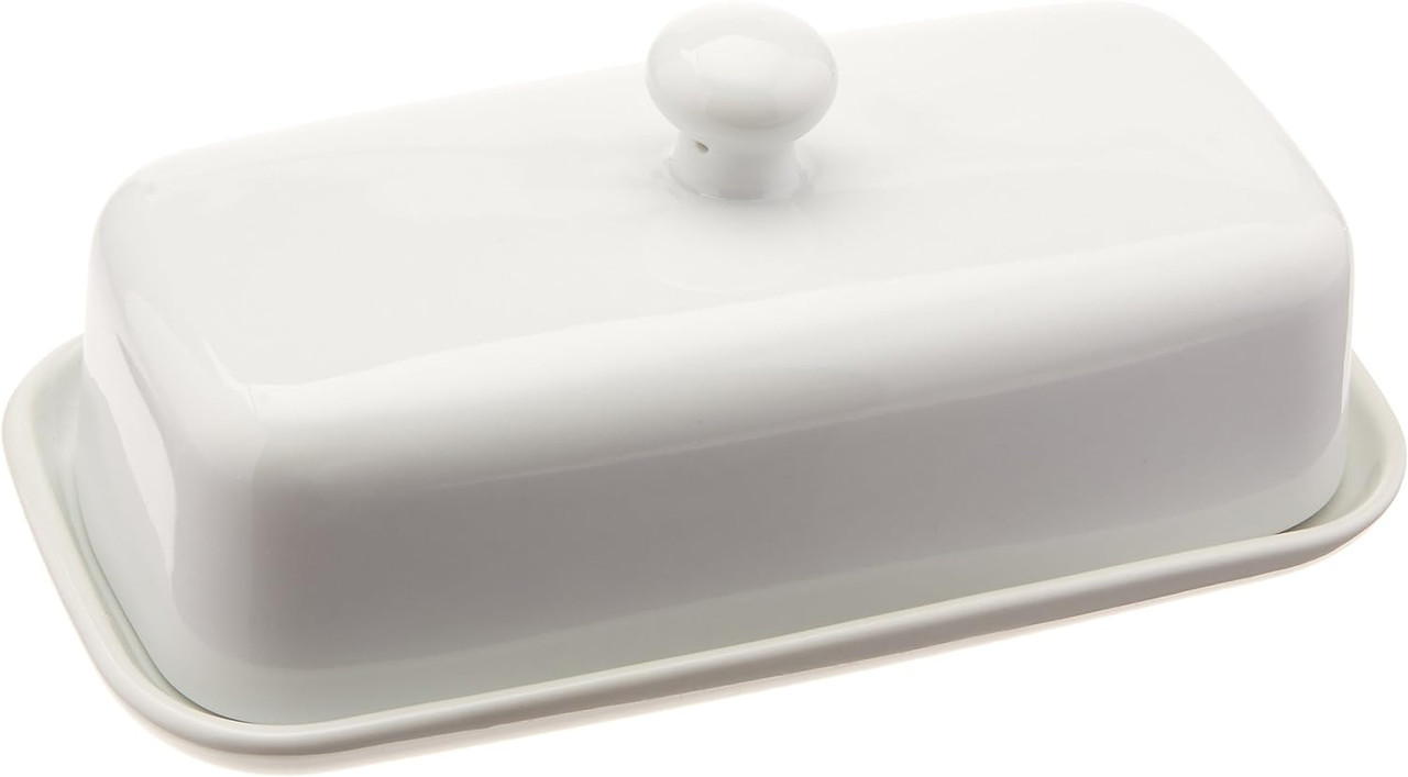 HIC Porcelain Butter Dish - Thumbnail 2