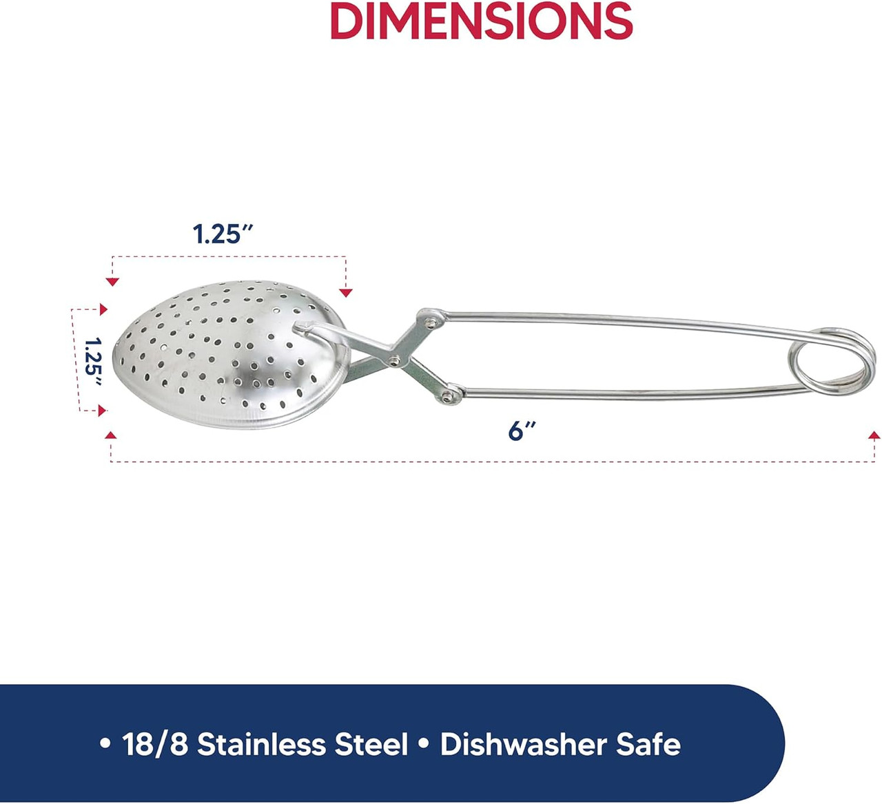 Harold Import Co, Inc Snap Spoon Tea Infuser - Thumbnail 4