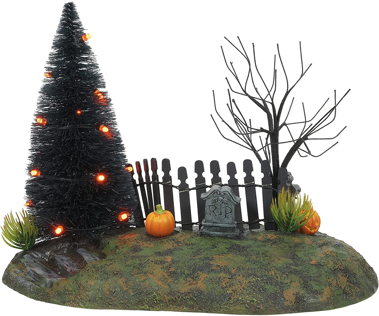 Department 56 Halloween Village, Fright Night Base (6007708) (87848)