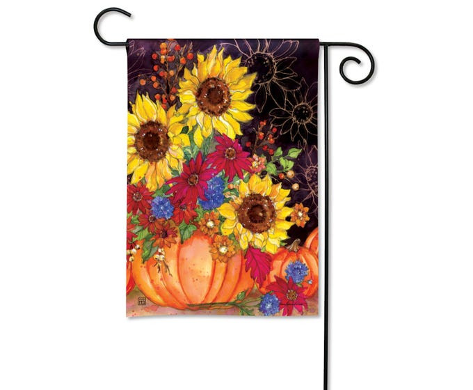 Studio M Gartenflagge 'Flaggen Und Blumen' – 31,8 X 45,7 Cm, SolarSilk Polyester, Wetterfest & Farbecht