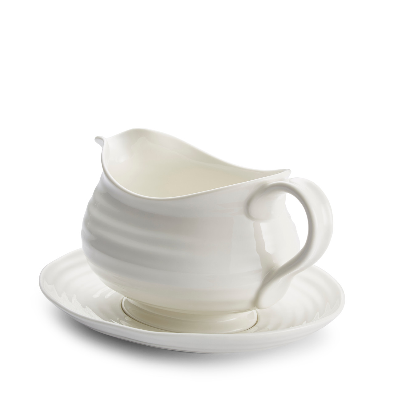 Portmeirion Sophie Conran Gravy Boat and Stand