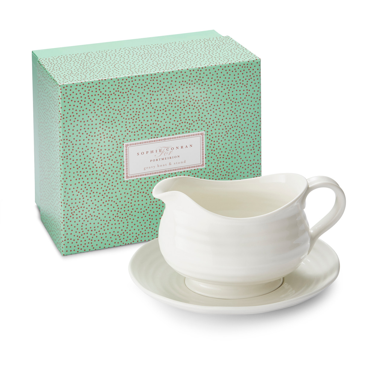 Portmeirion Sophie Conran Gravy Boat and Stand - Thumbnail 4