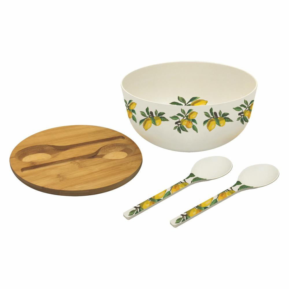 Paperproducts Design Lemon Musée Bamboo Salad Bowl
