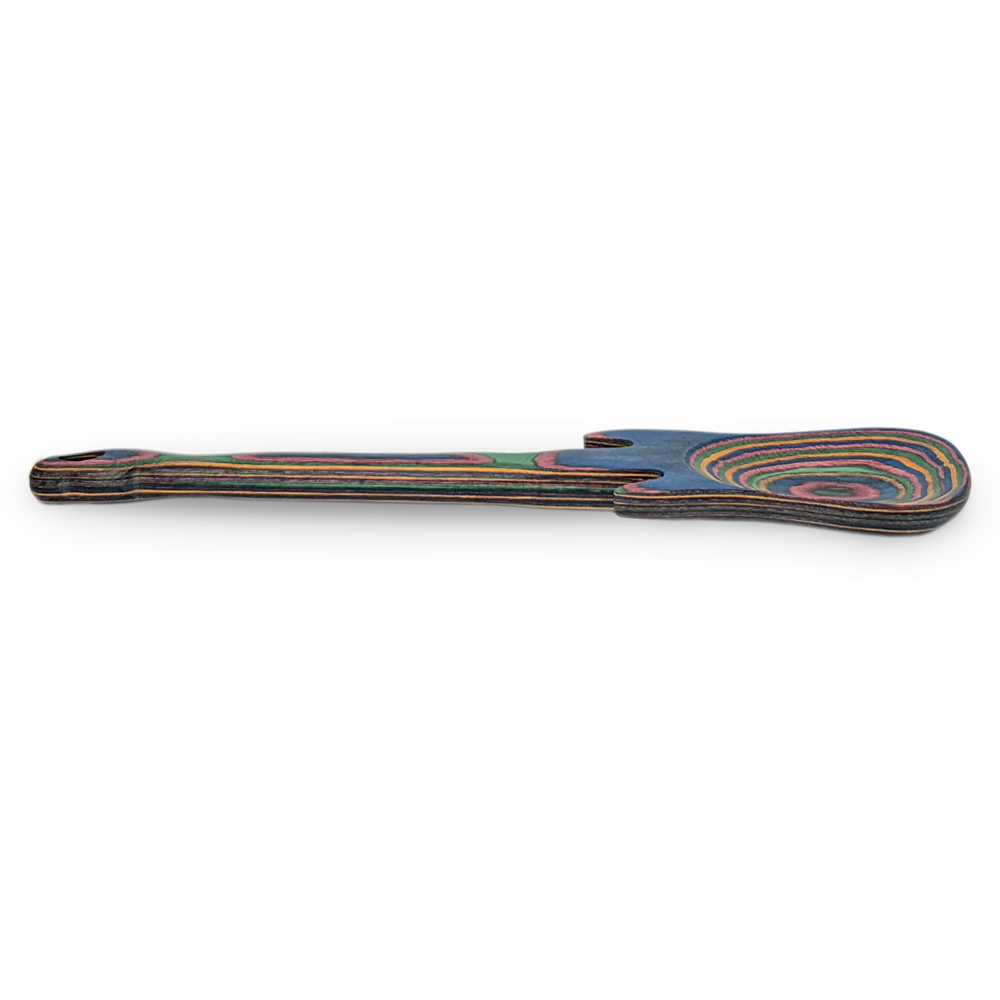 Island Bamboo Rainbow Pakka Guitar Spoon