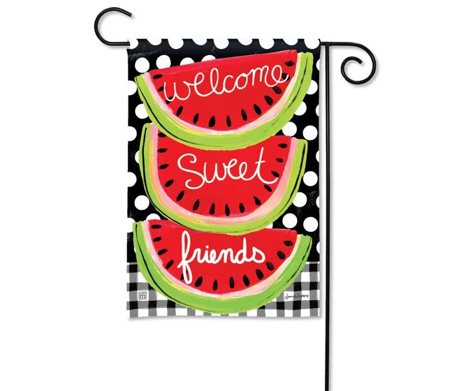 Studio M Garden Flag, Sweet Watermelon - Thumbnail 2