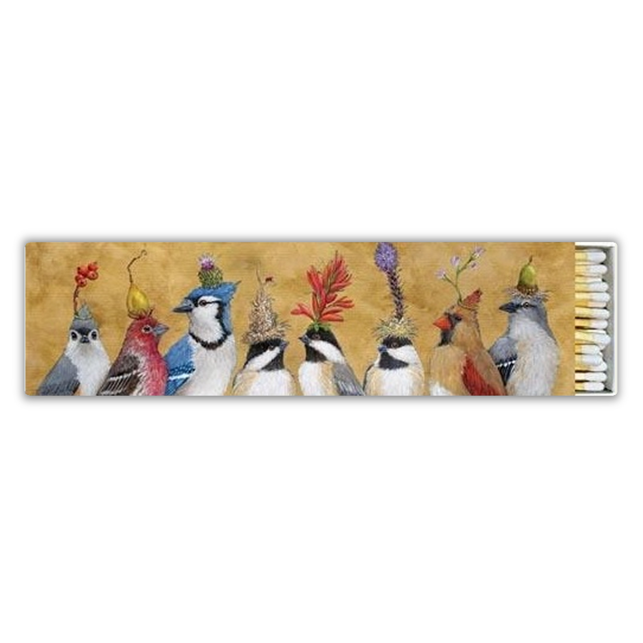 Paperproducts Design Long Matches, Wilderness Animals (27234)