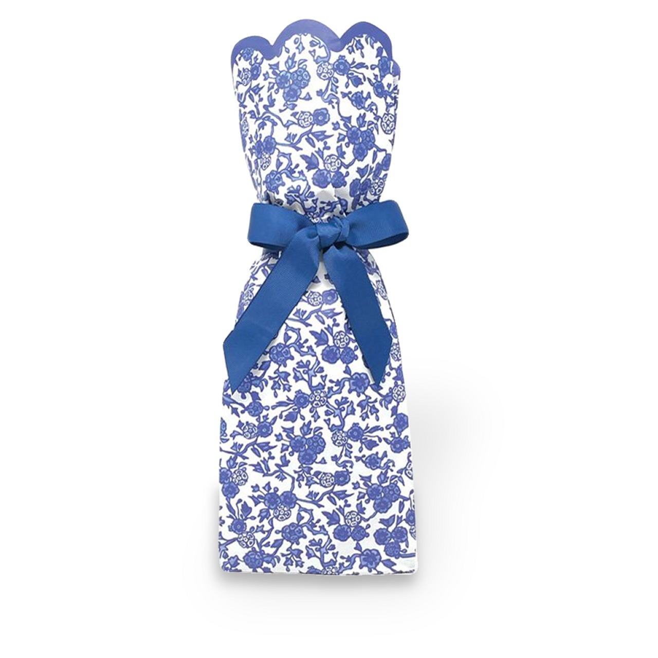 Lucy Grymes Paper Bottle Bags, Chinoiserie - Pack of 6
