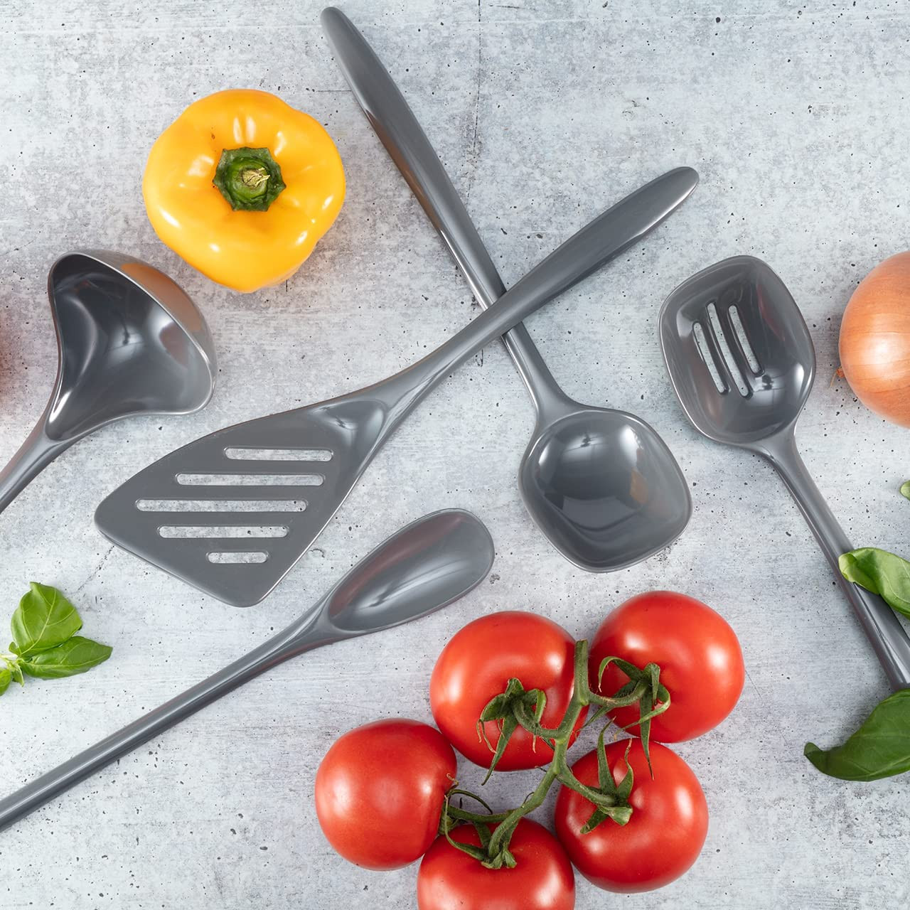Hutzler Melamine Utensils & Crock - Thumbnail 3