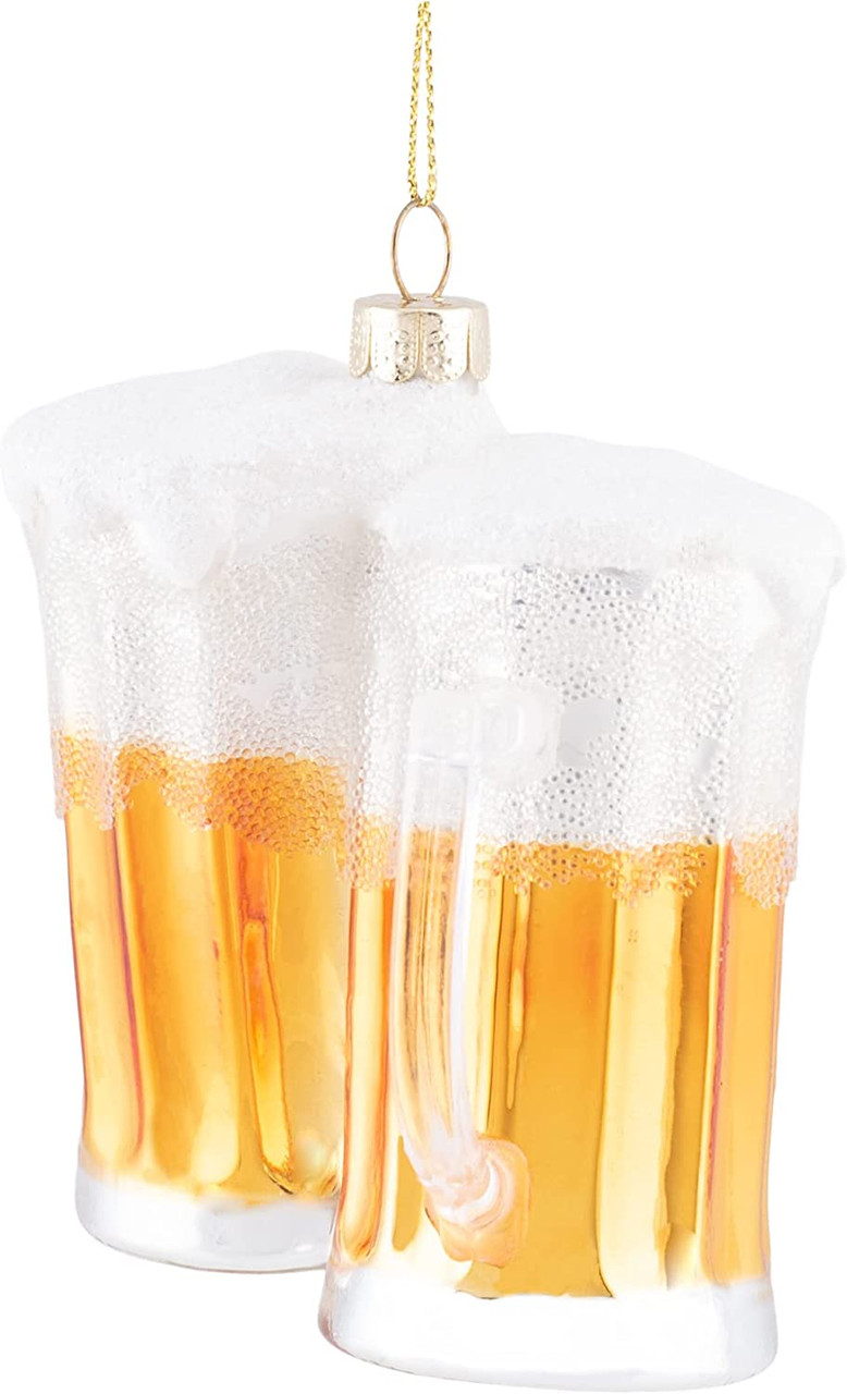 Raz Imports Beer Mugs Ornament - Thumbnail 2