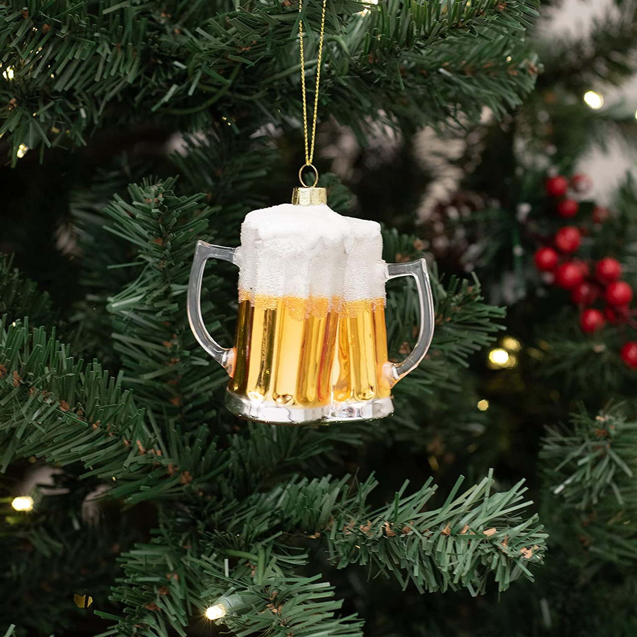 Raz Imports Beer Mugs Ornament - Thumbnail 3