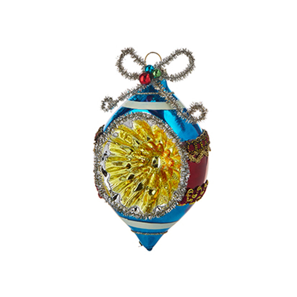 RAZ Imports Lanterna Acquatica Con Scena Di Città, 27,9 Cm, Con Glitter Danzanti E Timer 6/18 Ore, Luci LED, Richiede 3 Batterie C, Colore Bianco/Acqua