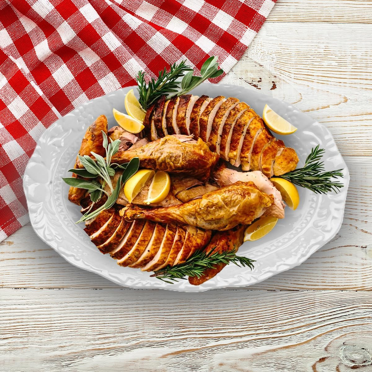 HIC Kitchen Turkey Platter - Thumbnail 3