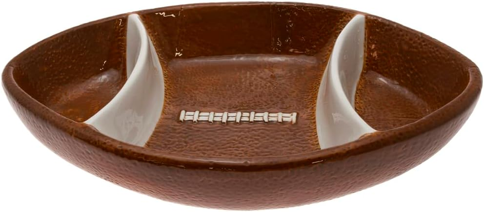 Boston International Football Fever Chip Dip Bowl
