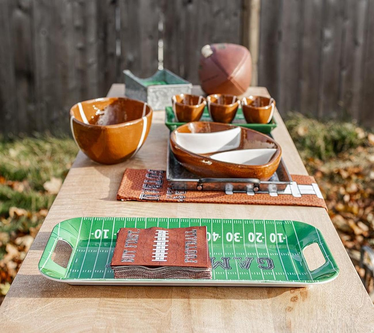 Boston International Football Fever Chip Dip Bowl - Thumbnail 4