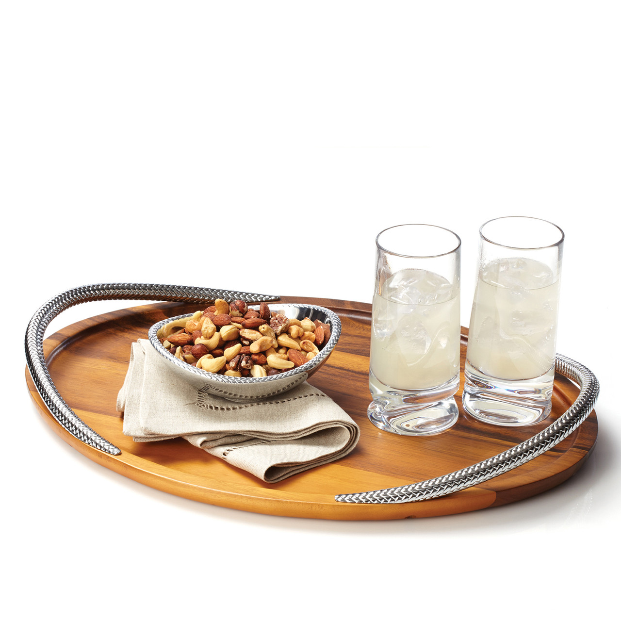 Nambé Braid Serving Tray