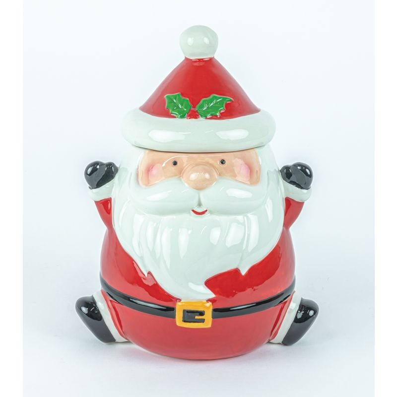 Hanna's Handiworks Santa Cookie Jar