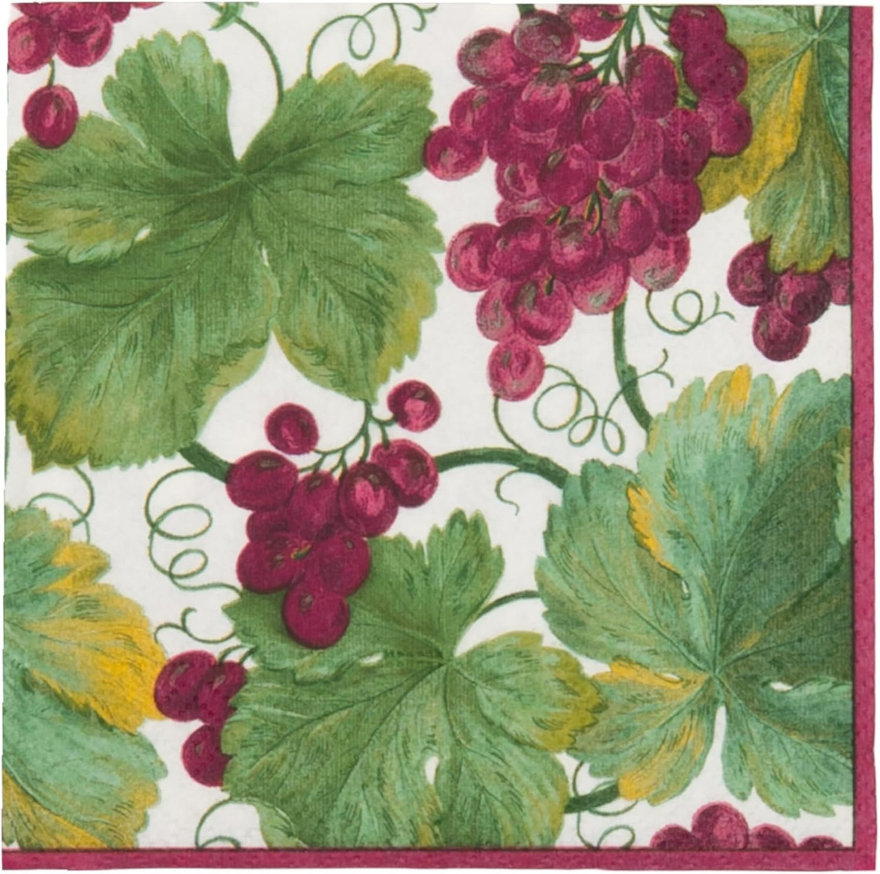 Caspari Love Notes Paper Beverage Napkins - Thumbnail 4
