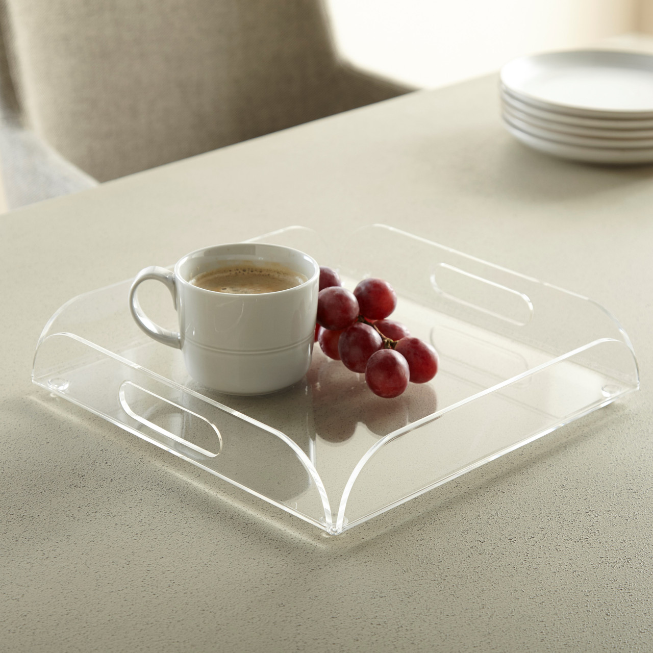 Huang Acrylic Serving Tray - Thumbnail 3
