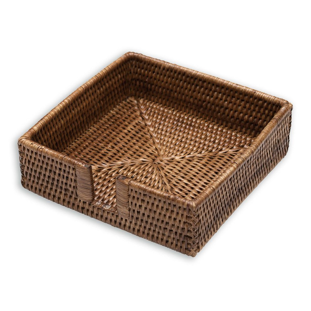 Caspari Rattan Napkin Holder - Thumbnail 5