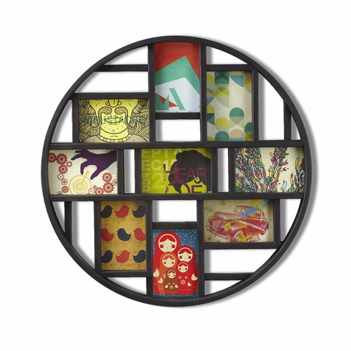 Umbra Luna 9-Picture Frame, Black