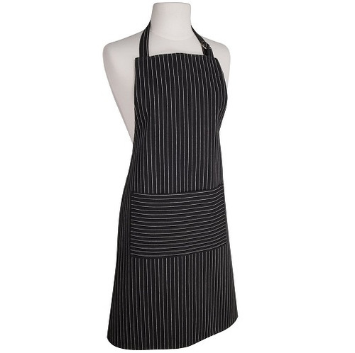 Now Designs Black Pinstripe Chef Apron (2500920)